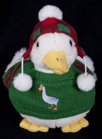 Aflac Talking Christmas Duck Plush